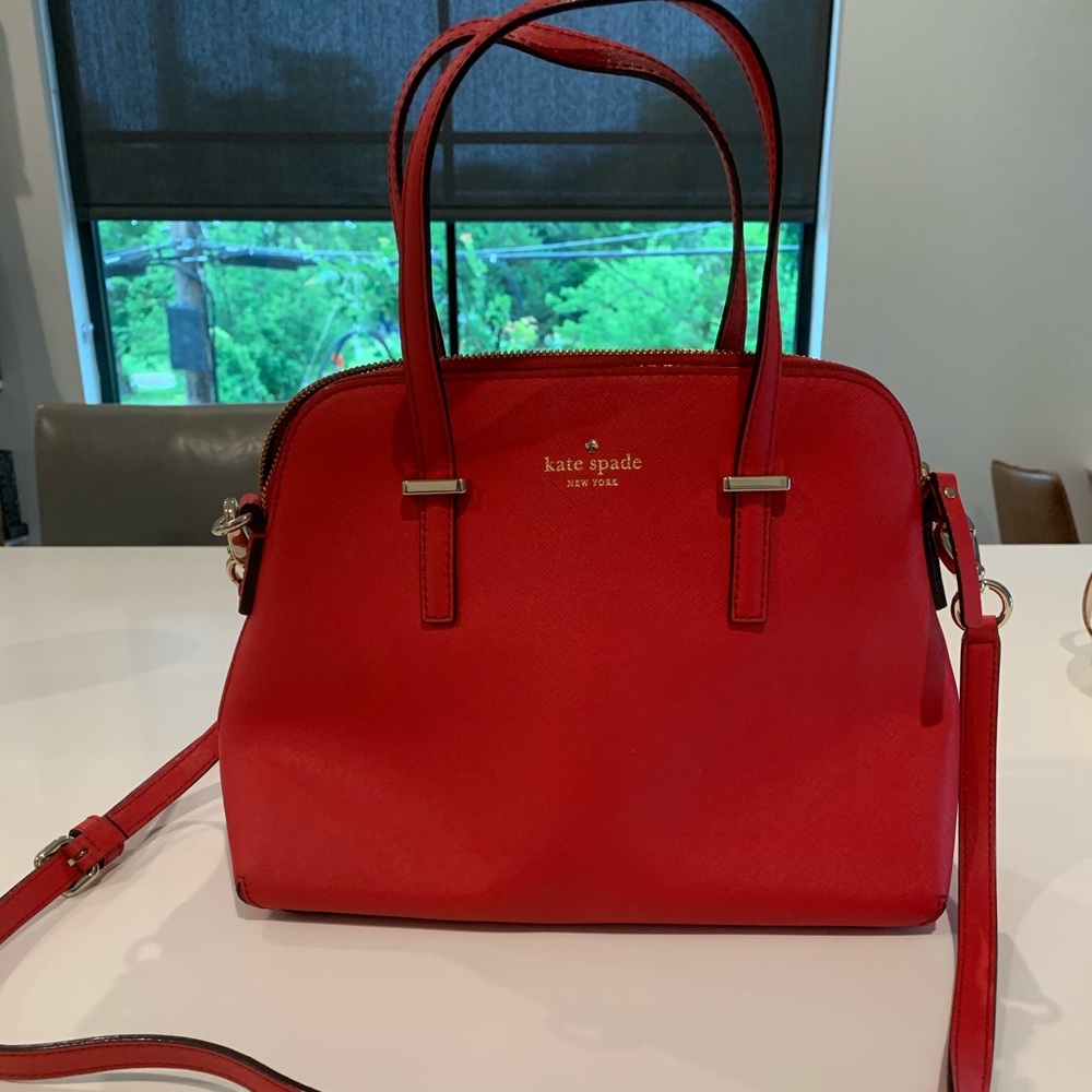 Kate Spade Red Shoulder Bag